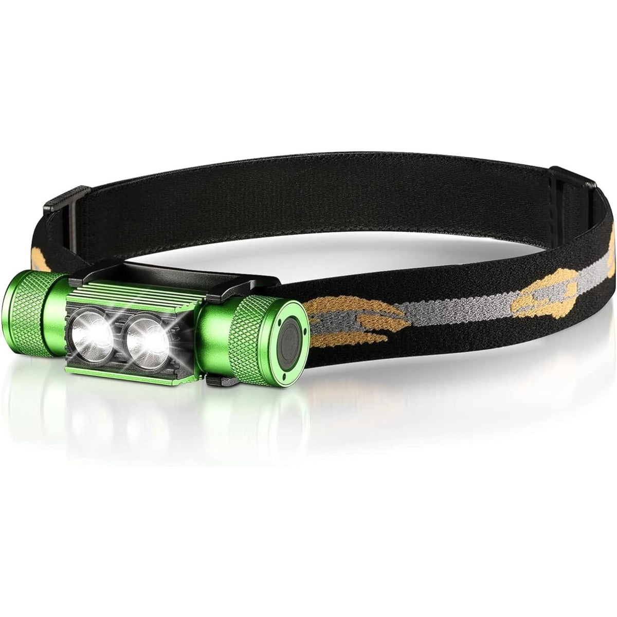 Rechargeable LED Headlamp 1200 Lumens Waterproof Long Runtime for Camping Hiking