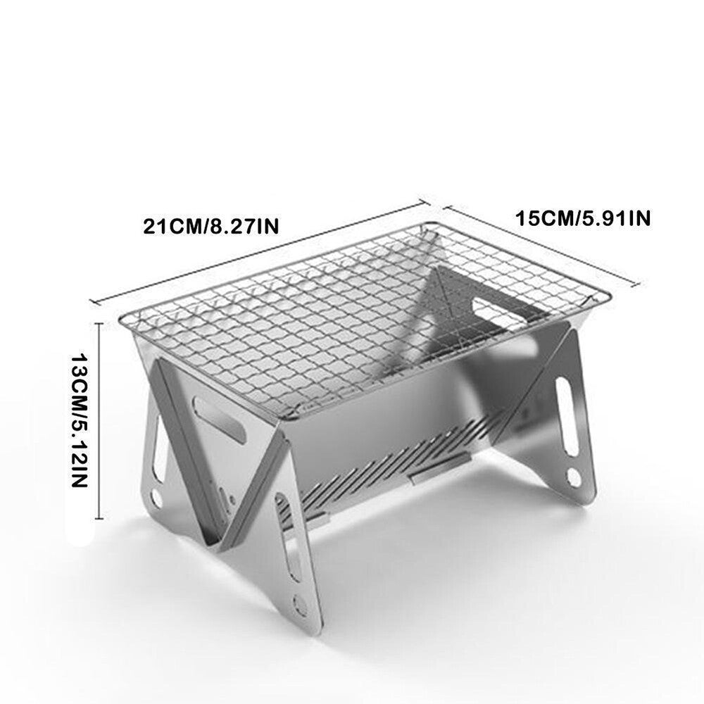 Foldable Camping Stove Lightweight Portable Wood Burning Camping Oven
