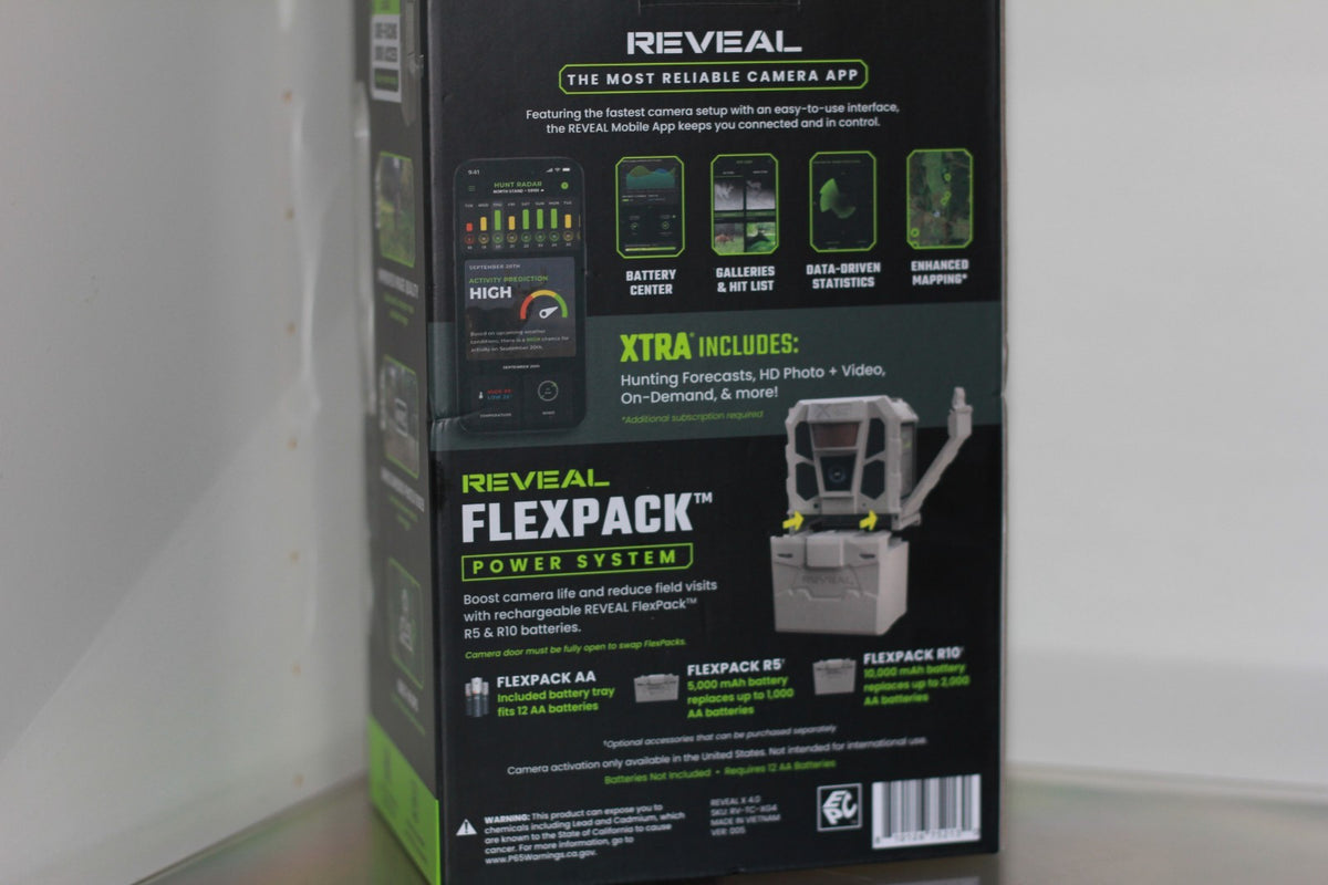 Trail Camera Night Vision Cellular Trail Camera - Reveal X 4.0