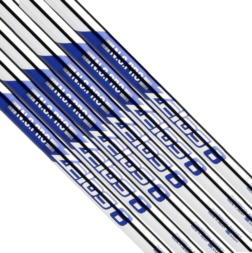 Golf Iron Shaft Bundle - Nippon N.S. Pro Zelos 8 .355" High-Performance Steel Shafts