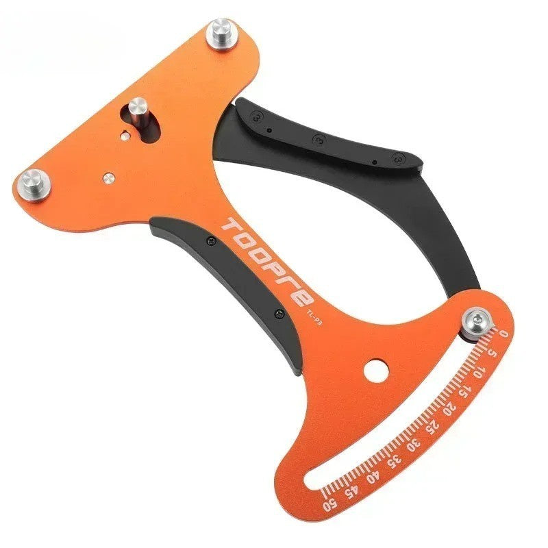 Bicycle Spoke Tension Meter Aluminum Alloy Wheel Tensiometer Tool for Road and Mountain Bikes