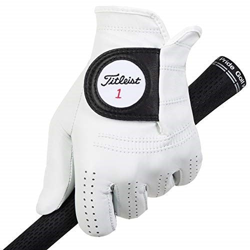 Titleist Players Golf Glove - Left Hand, Cadet Medium, Tanned Leather