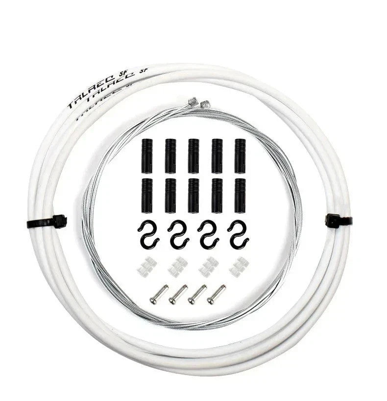 Universal Bicycle Brake & Shift Cable Kit - Multiple Colors, MTB & Road Bikes