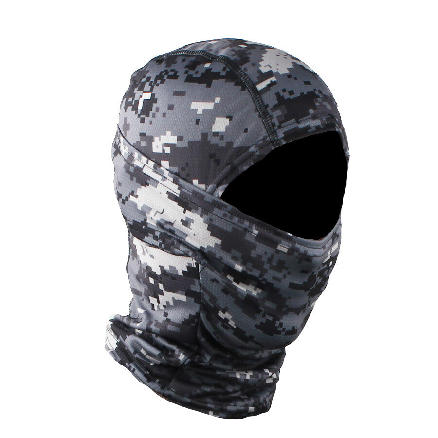 Full Face Tactical Mask UV Protection Military Balaclava for Outdoor Sports