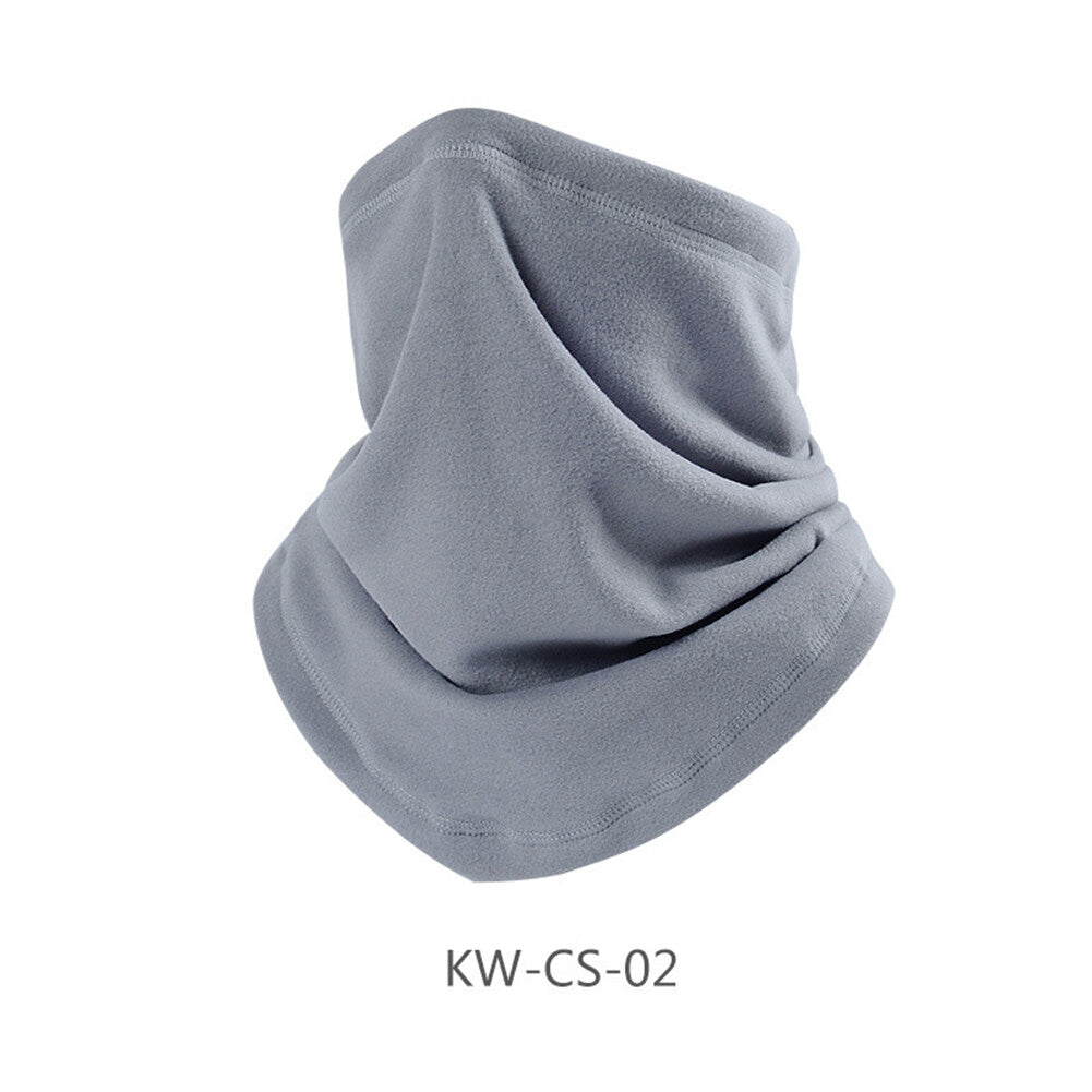 Winter Neck Gaiter Warmer Windproof Fleece Face Mask Scarf Cover for Men Women