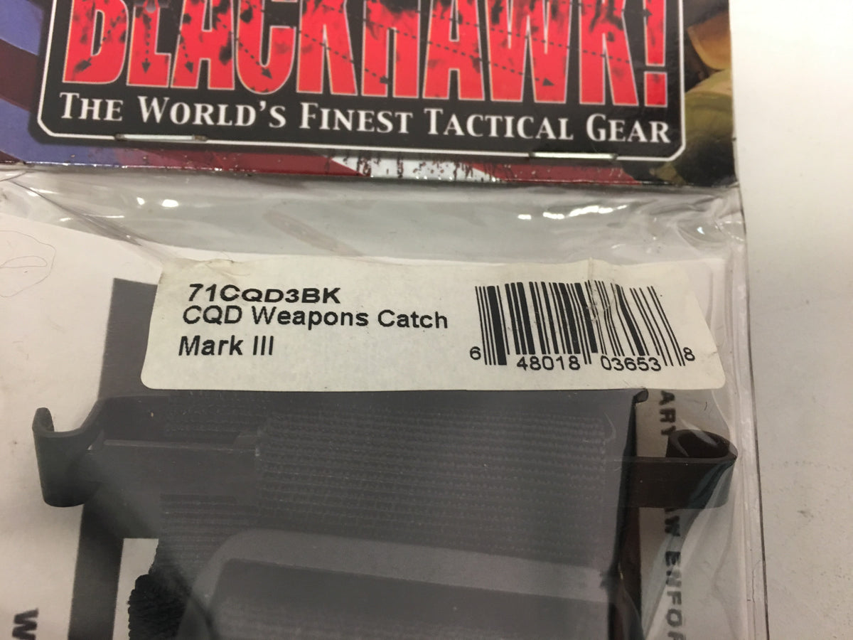 Blackhawk CQD Weapons Catch Mark III Black - New Military Gear