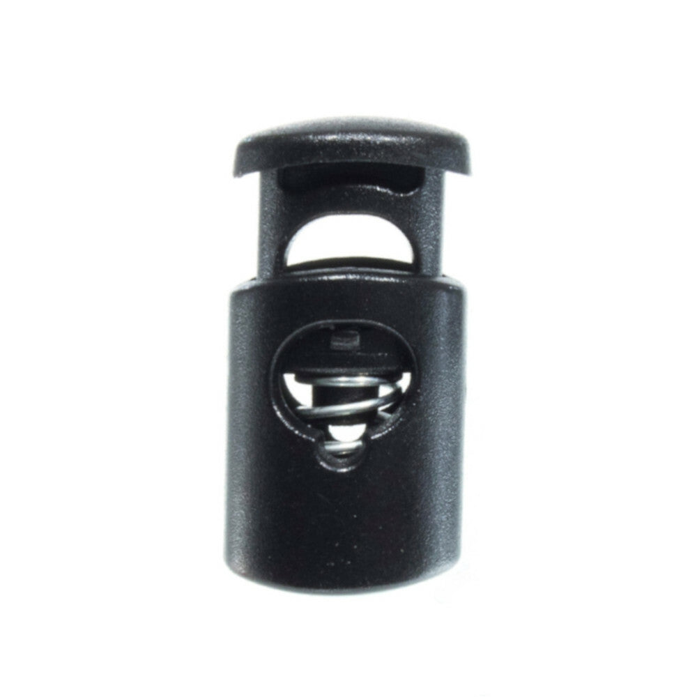 Plastic Toggle Barrel Cord Locks - Shock Cord Stopper Set, 5 Pack