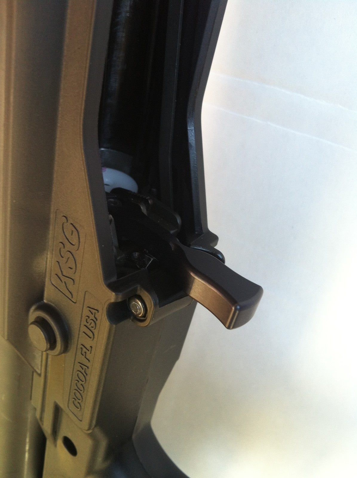 Extended Tube Selector Switch for Kel-Tec KSG & KSG-410 Shotguns - CNC Machined Aluminum
