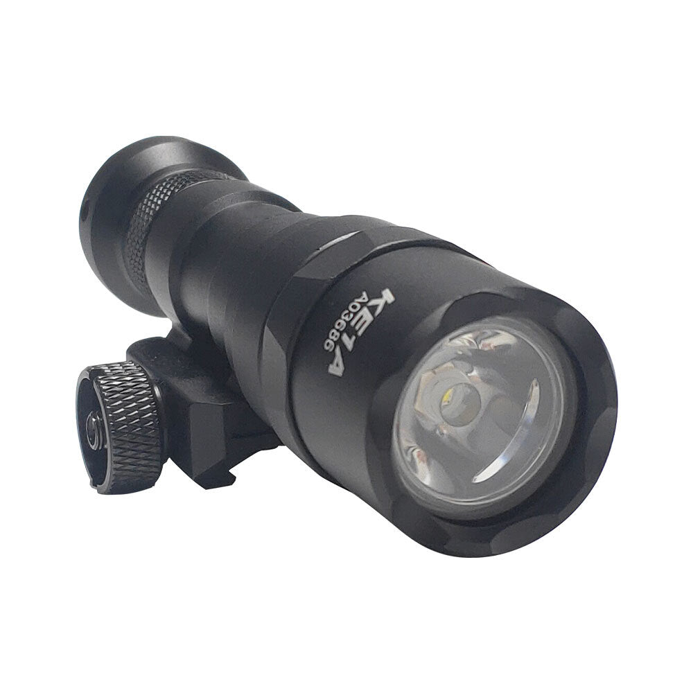 Tactical LED with Pressure Switch & Tail Cap - Black