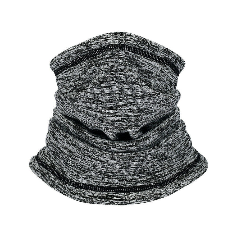 Winter Neck Gaiter Face Mask - Windproof Fleece Scarf for Cold Weather