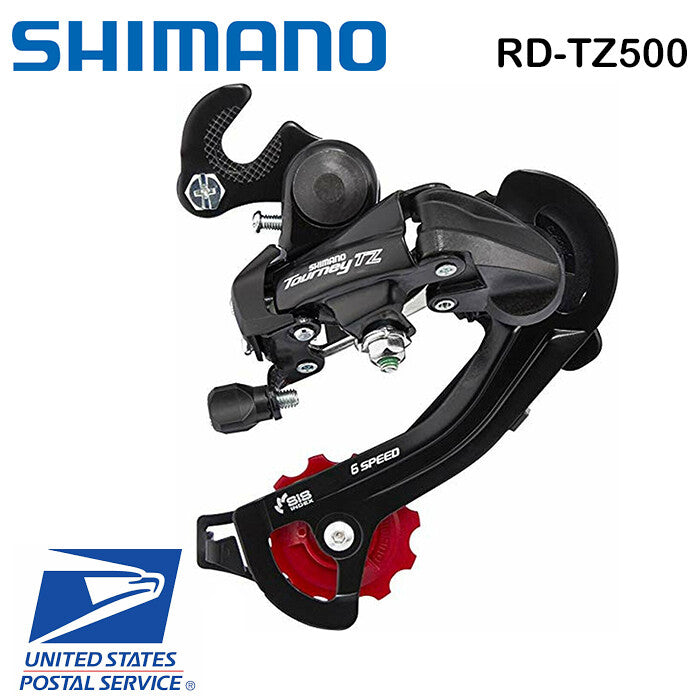 Shimano Tourney RD-TZ500 6/7 Speed Rear Derailleur - Direct Mount, Medium Cage