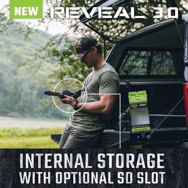 Tactacam Reveal X 3.0 Cellular Trail Camera 4K Night Vision GPS