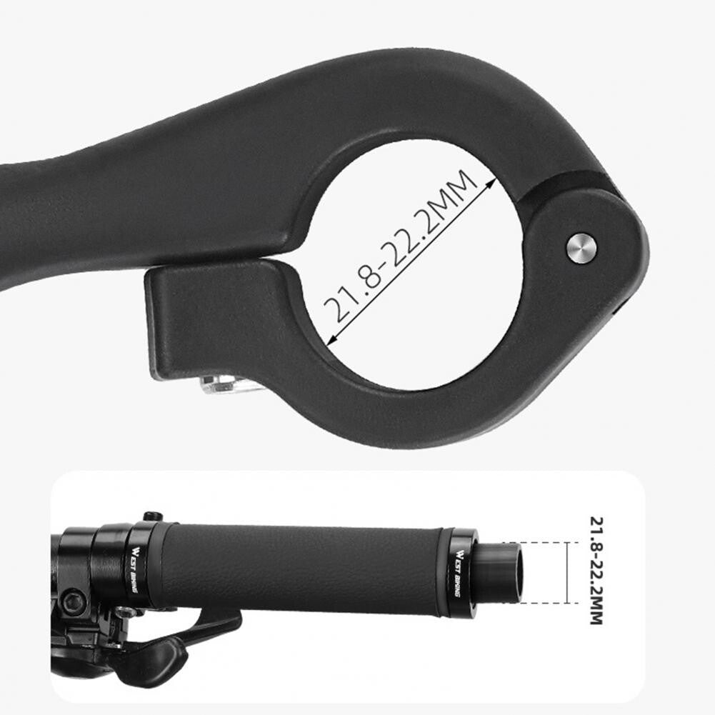 Bike Handlebar Ends Ergonomic No-Slip Extension for MTB Road Bikes