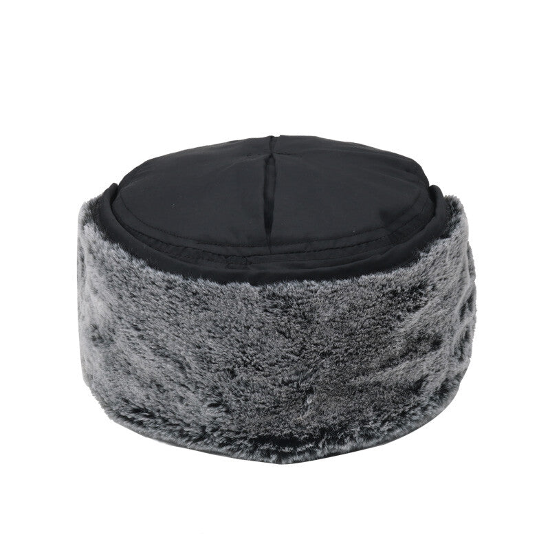 Men's Winter Windproof Ski Hat with Earflaps & Brim - Water-Resistant, Warm