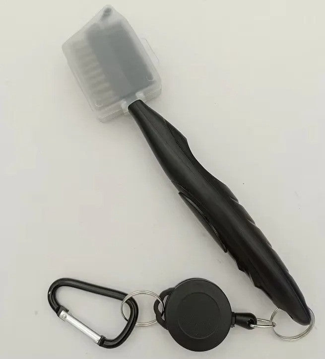 Double Sided Golf Club Cleaning Brush Groove Cleaner Tool for Golf Maintenance