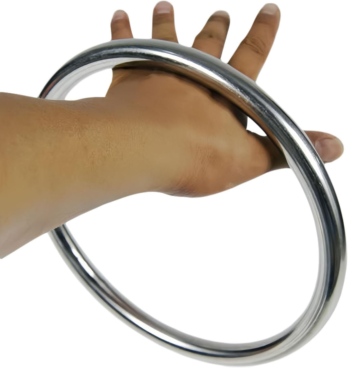 Stainless Steel Wing Chun Ring for Martial Arts Training Grip Strength