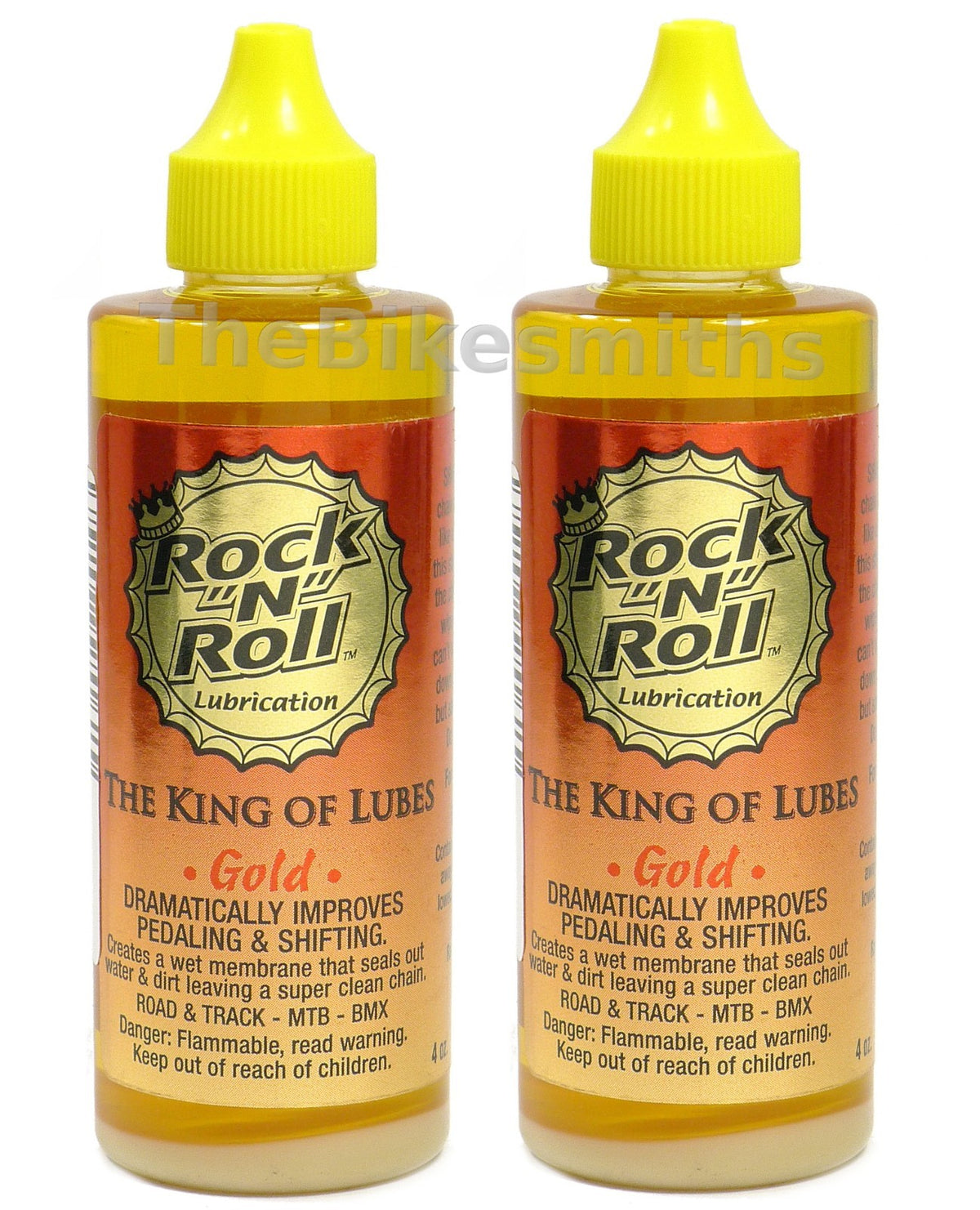 Bike Chain Lubricant 4oz Wet Chain Lube for Road, Mountain & Hybrid Bikes
