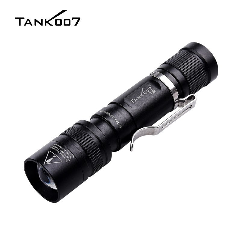 2-in-1 LED Flashlight with White & UV Black Light for Camping Detection