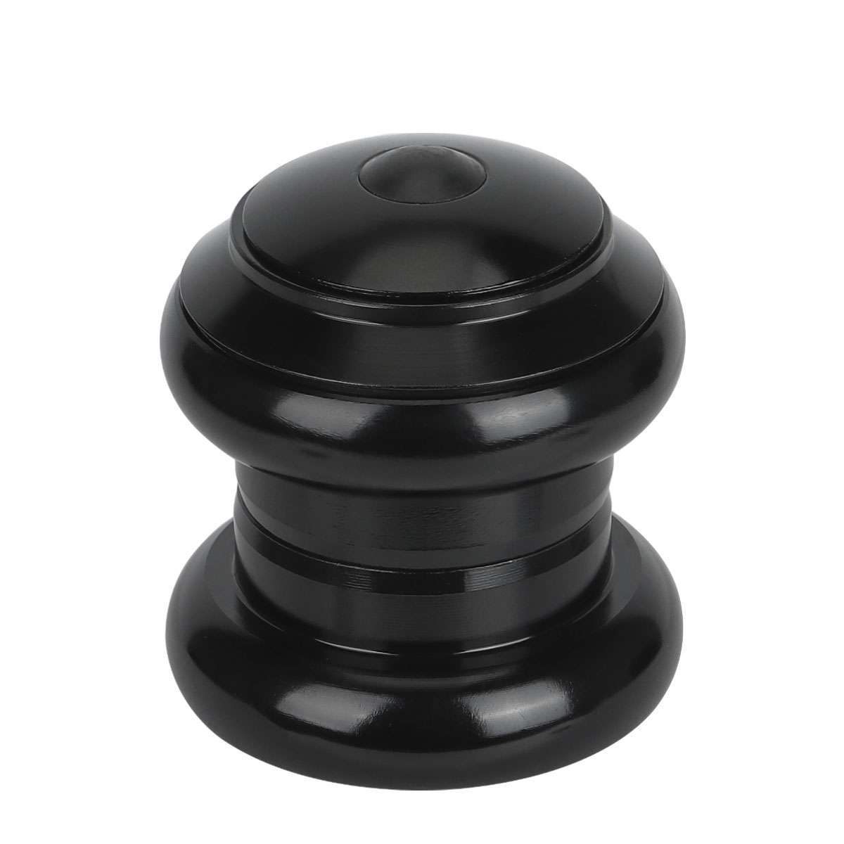 34mm 1-1/8 Inch Threadless Bicycle Headset Kit Aluminum Alloy Black