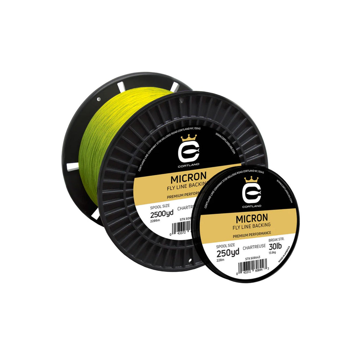 Fly Line Backing - Premium Dacron Material, Multiple Lengths and Colors