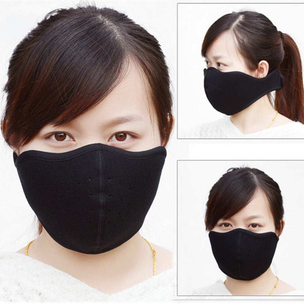 Winter Windproof Half Face Mask for Men Women Skiing Cycling Running
