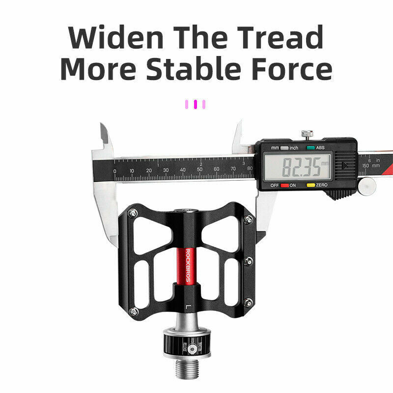 Bike Pedals CNC Machined Aluminum Alloy Quick Release Anti-Slip Pedals
