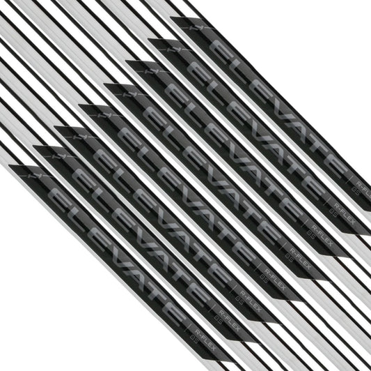 Steel Golf Club Shaft Bundle Elevate 85 Black .370 Inch Tip - Multiple Sizes & Flex Options