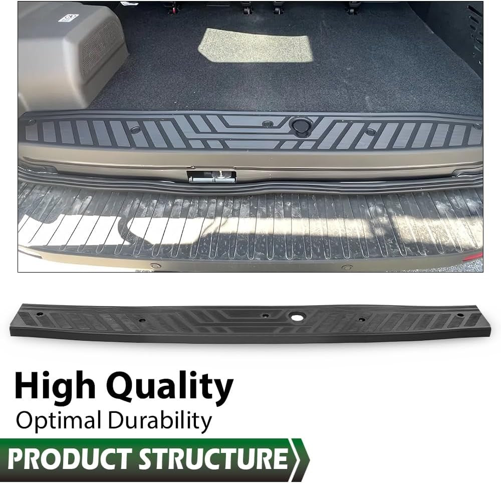 Ford Transit Rear Sill Plate Cargo Van 2015-2023 Heavy Duty Black Accessory