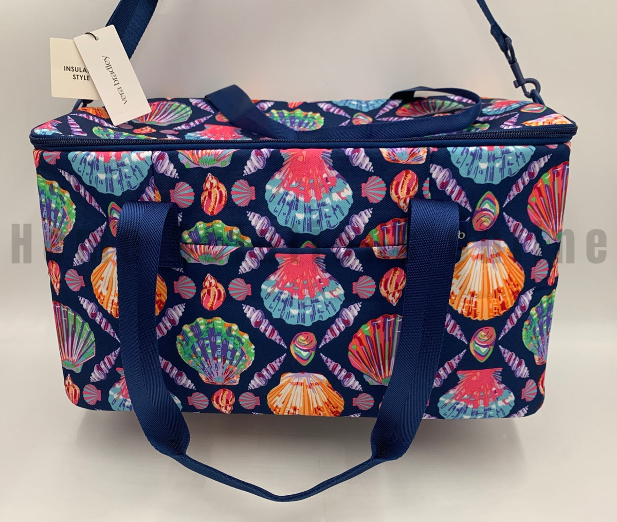 Vera Bradley Rainbow Seashell Insulated Family Cooler Bag - 29L