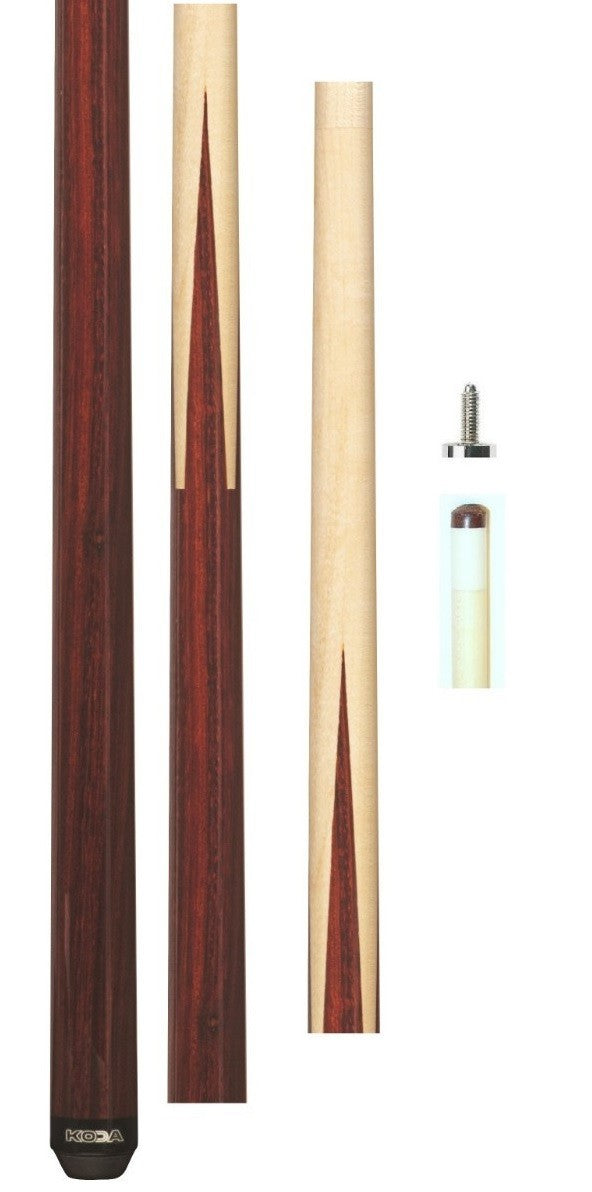 Koda KDSP10 Rengas True 4-Prong Sneaky Pete Pool Cue – 12.5mm Maple Shaft, No Wrap