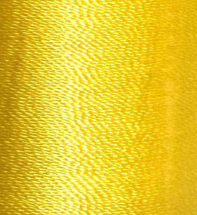 Set of 3 Yellow Nylon Thread Spools - Fine Type A for Fly Fishing