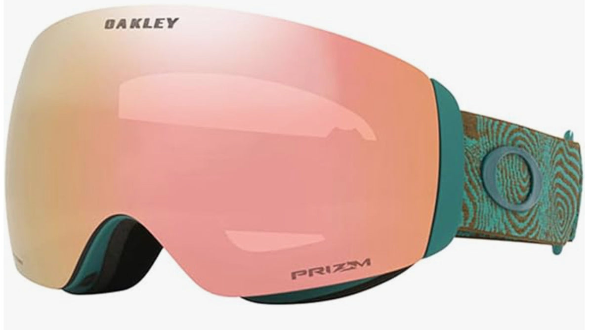Oakley Flight Deck M Snow Goggles with Prizm Rose Gold Lens - Winter Sports