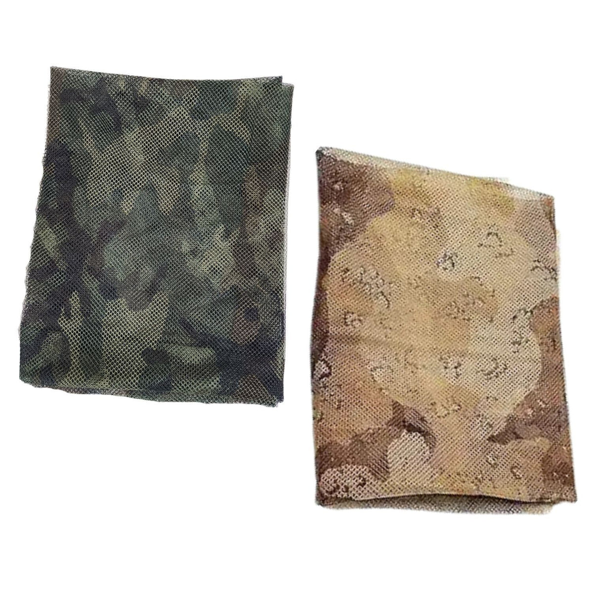 Military-Grade Camouflage Net Cover for Outdoor Concealment - 96x60 inches