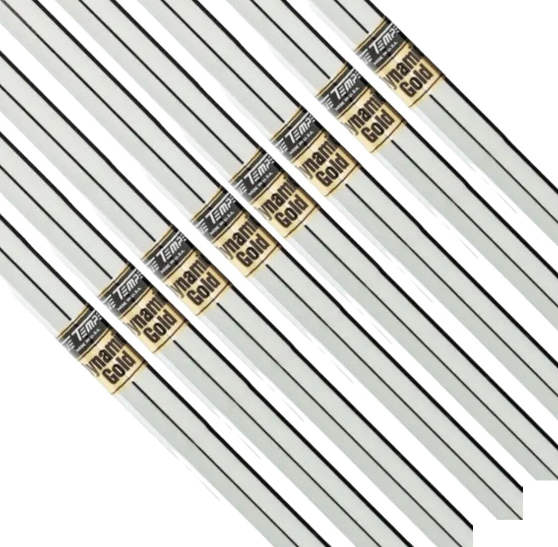 Golf Iron Shaft Sets - Steel Dynamic Gold .370" Flex Options