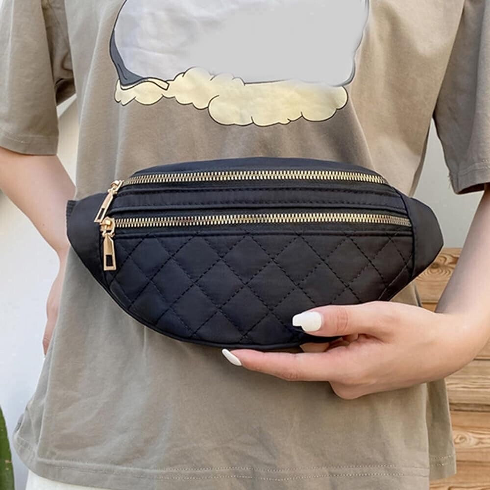Adjustable Unisex Fanny Pack Waist Bag for Travel & Outdoor Activities