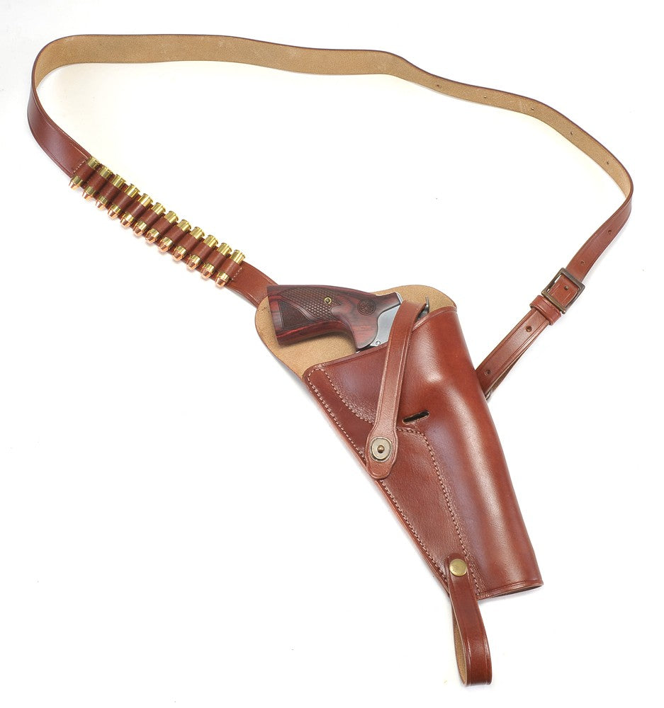 Leather Shoulder Holster Fits Smith & Wesson 629 N Frame with Shell Loops