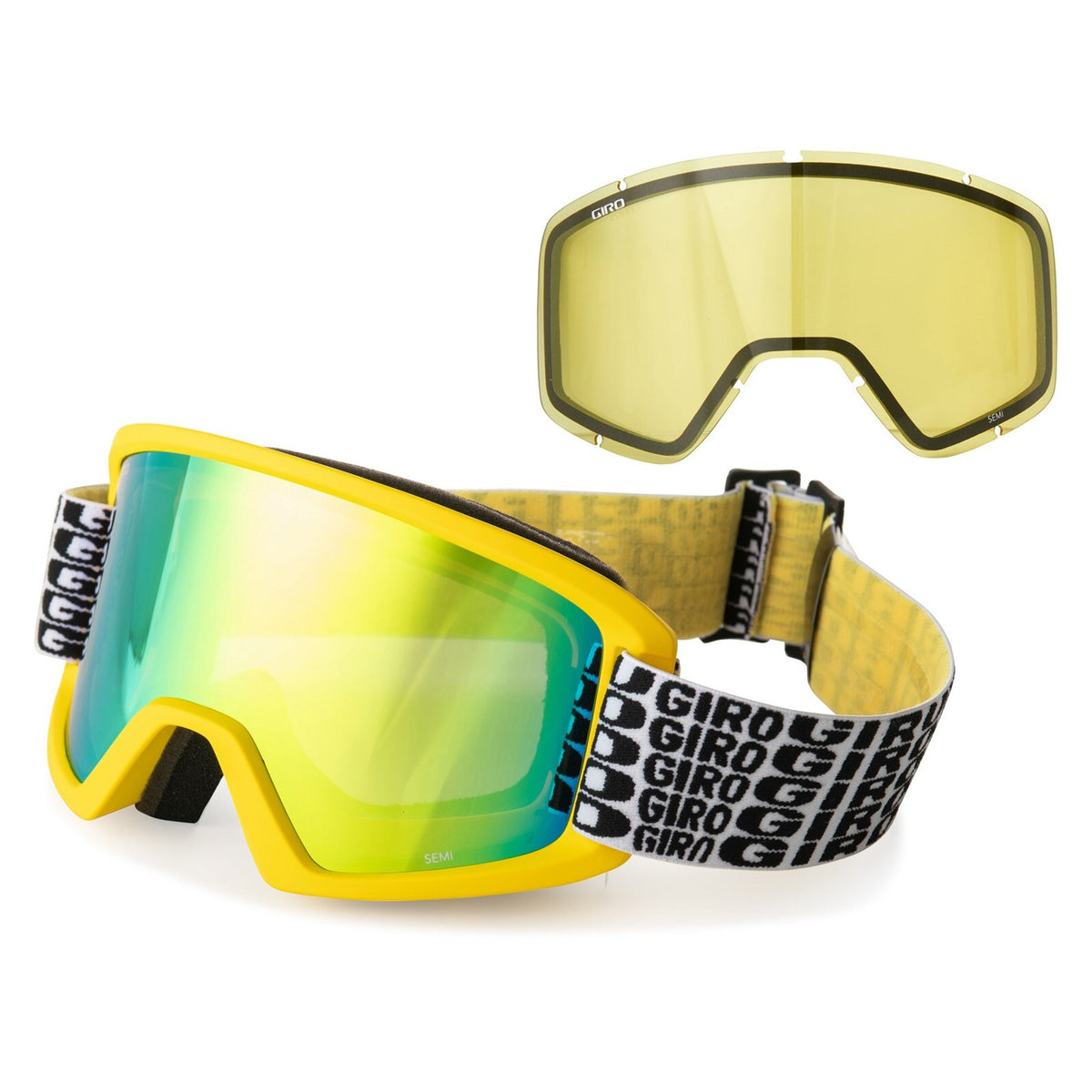 Giro Semi Ski Snowboard Goggles with Extra Lens - Youth & Small Faces