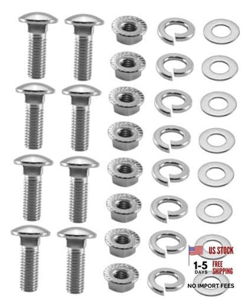 32-Piece Bumper Bolt Set for Chevy C10 Pickup Trucks - Front & Rear