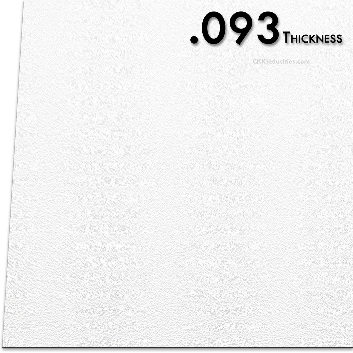 KYDEX® Thermoform Plastic Sheet - 12x12 Inch, Multiple Thicknesses & Colors