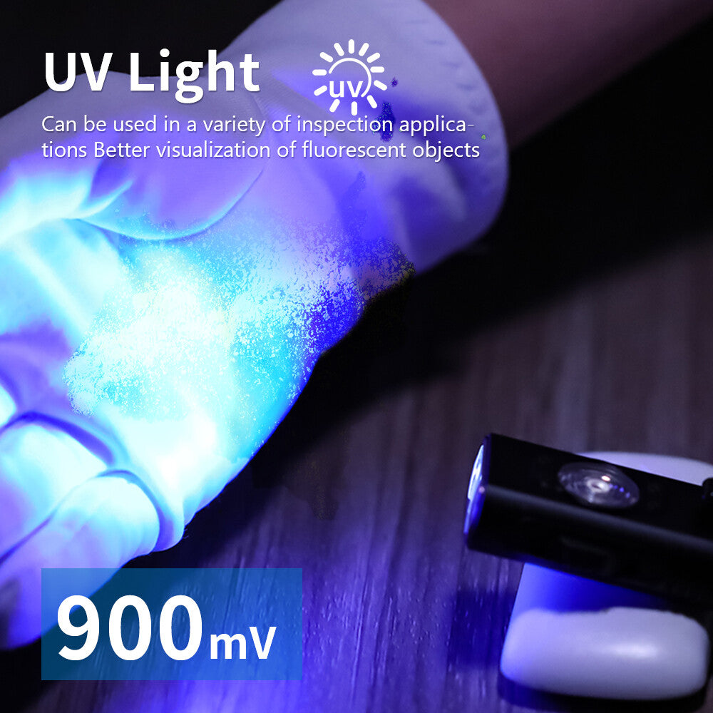 TrustFire 1050 Lumens LED Flashlight with UV Floodlight and Laser - Multiple Colors