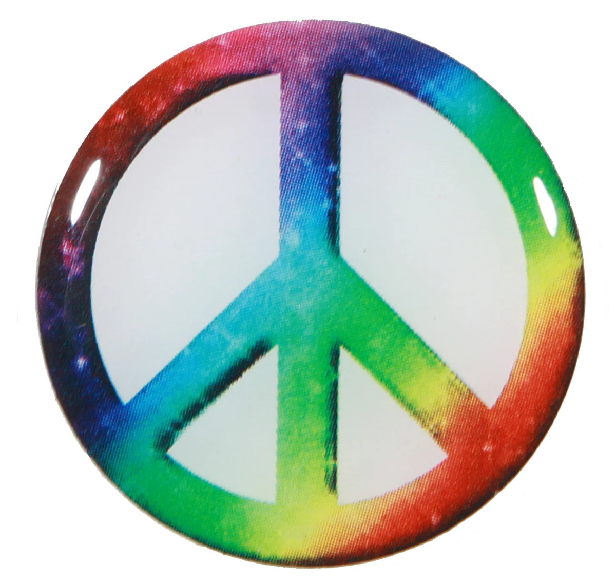 Peace Sign Golf Ball Marker - Non-Magnetic, Detailing, 1 Inch