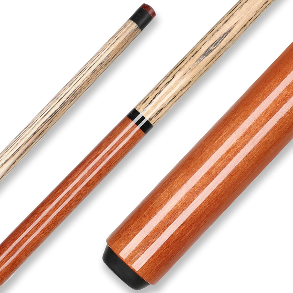 Heavy Hitter Break Cue Stick 54in 21oz with 13.5mm Hard Tip – Detachable 3-Section Pool Breaker