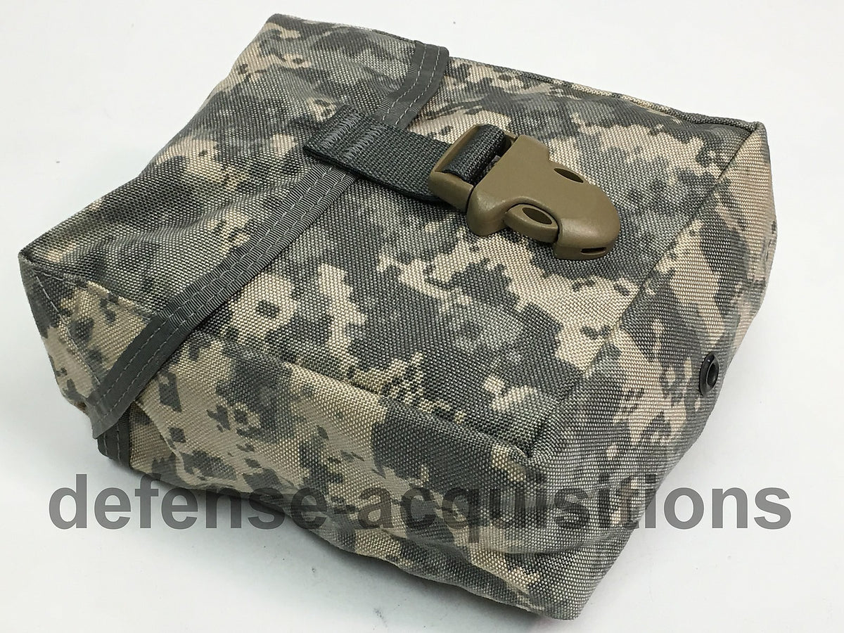 Large Military-Style Magazine Pouch for 7 Magazines ACU Camouflage