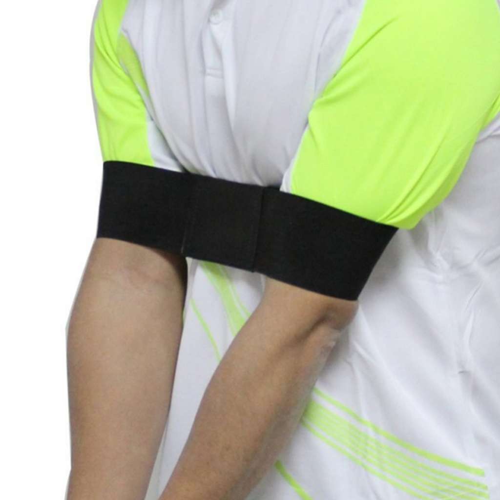Golf Swing Trainer Arm Band - Correcting Swing Aid for Better Consistency