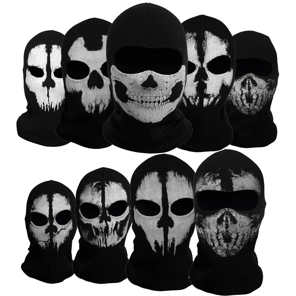 Full Face Mask for Skiing, Cycling & Outdoor Activities - Warm Fleece Skull Mask