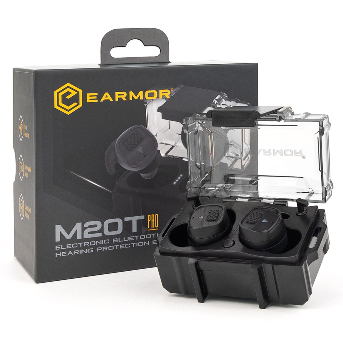 Bluetooth Hearing Protection Earplugs with Noise Reduction 30dB - Electronic Shooting Ear Protection