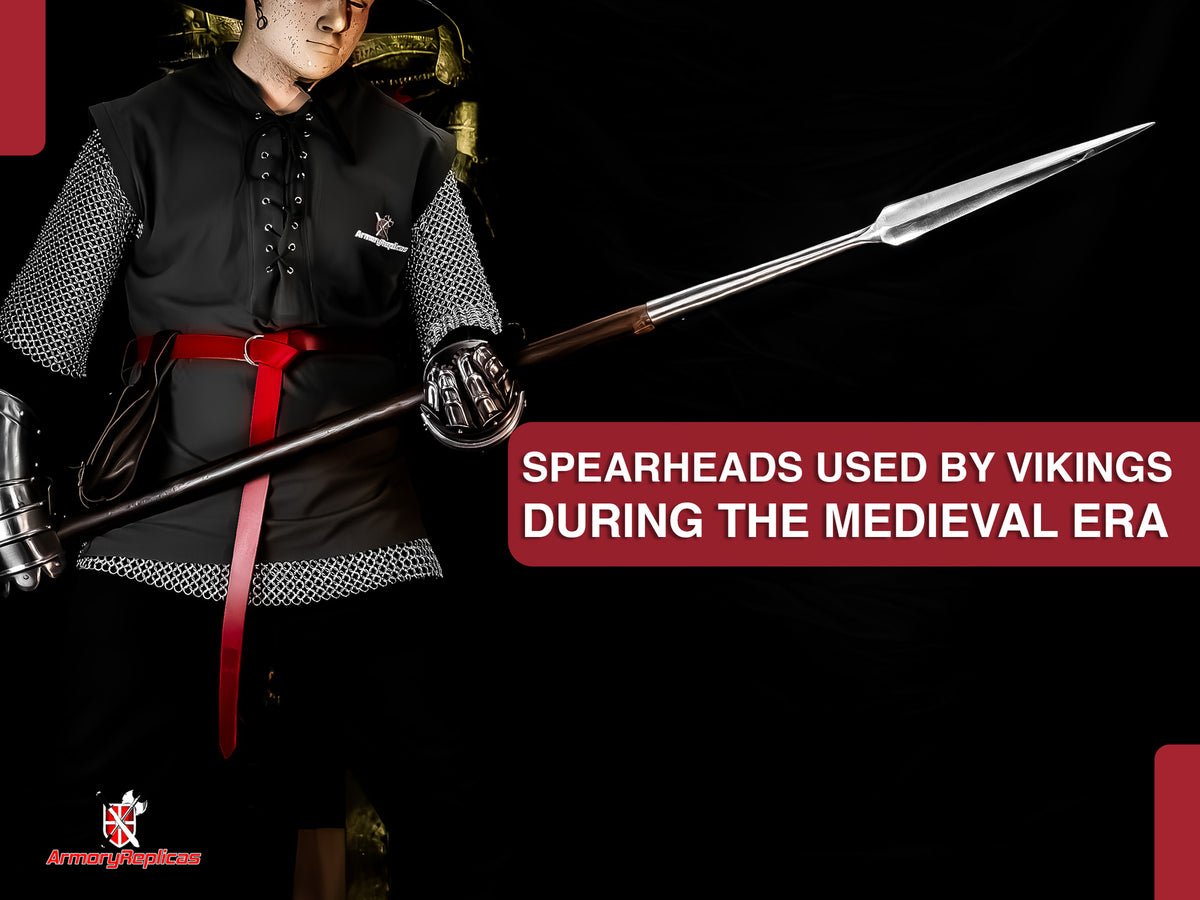 Medieval Hand Forged Spear Head Collection with Multiple Styles