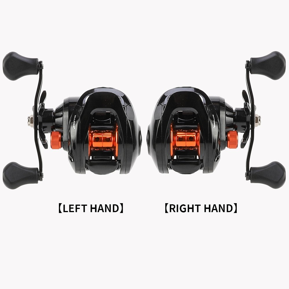 Baitcasting Fishing Reel 7.2:1 Metal Spool, Magnetic Cast Reel, Versatile Use