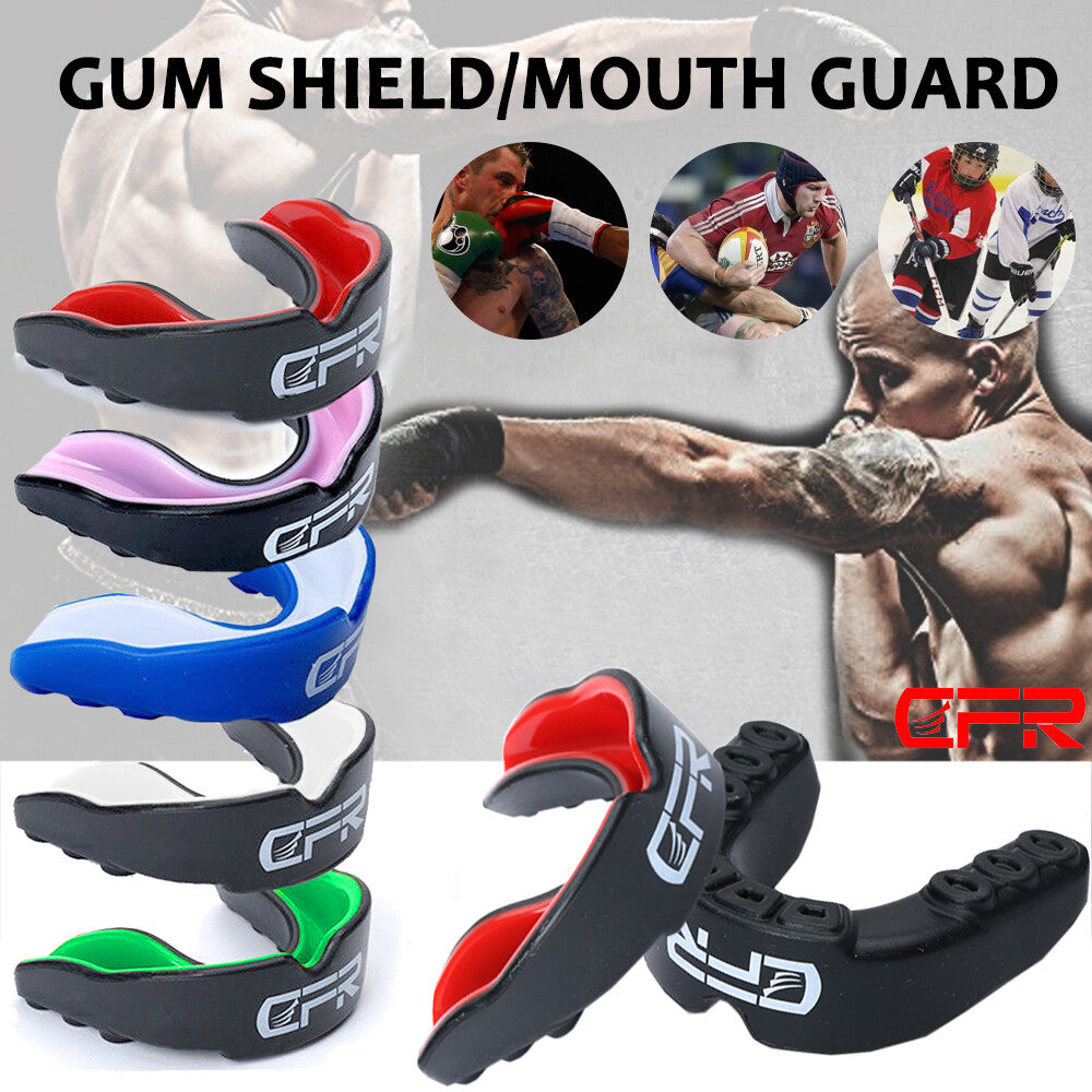 Gel Boxing Gum Shield & Mouth Guard for Contact Sports - Junior Fit