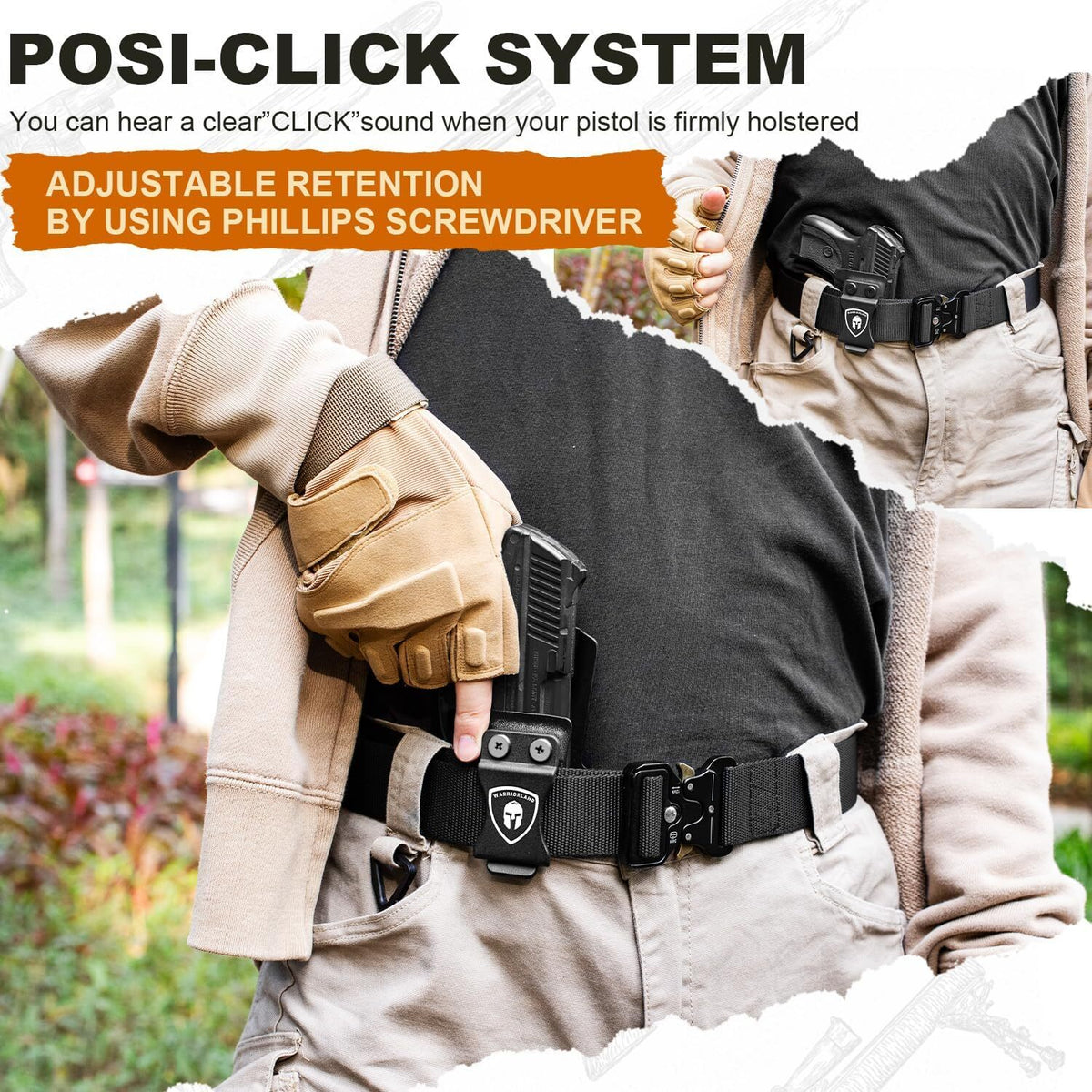Kydex Holster for Ruger Max 9 with Optics Cut, Adjustable Retention & Cant